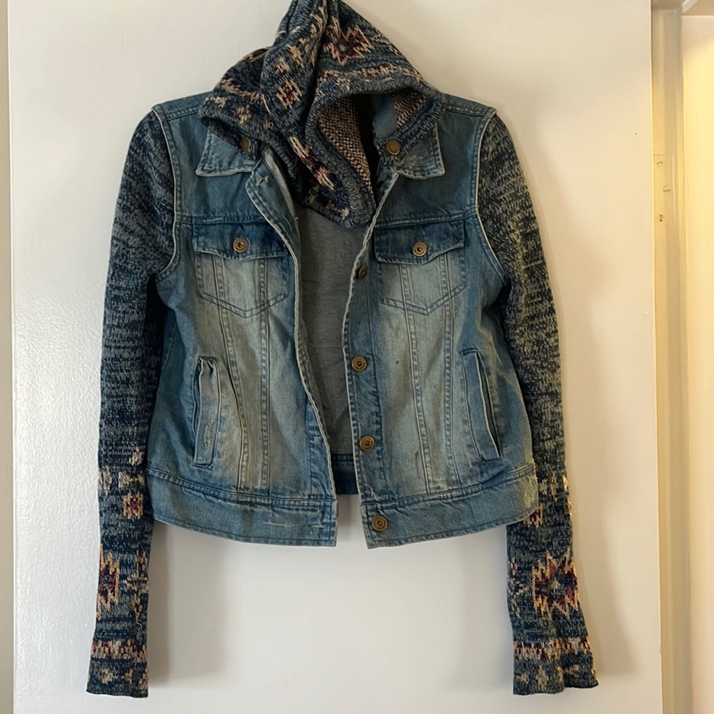 Billabong Knit & Denim Jacket